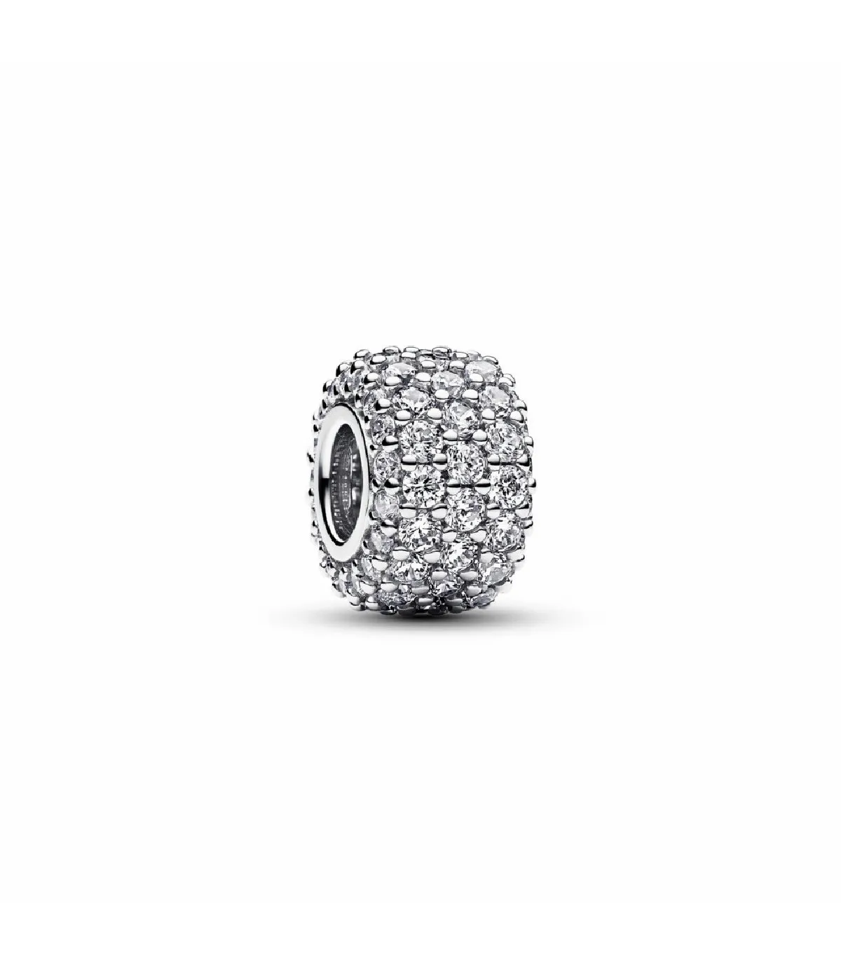 CHARM PANDORA DE TRIPLE HILERA CON PAVé BRILLANTE  792820C01