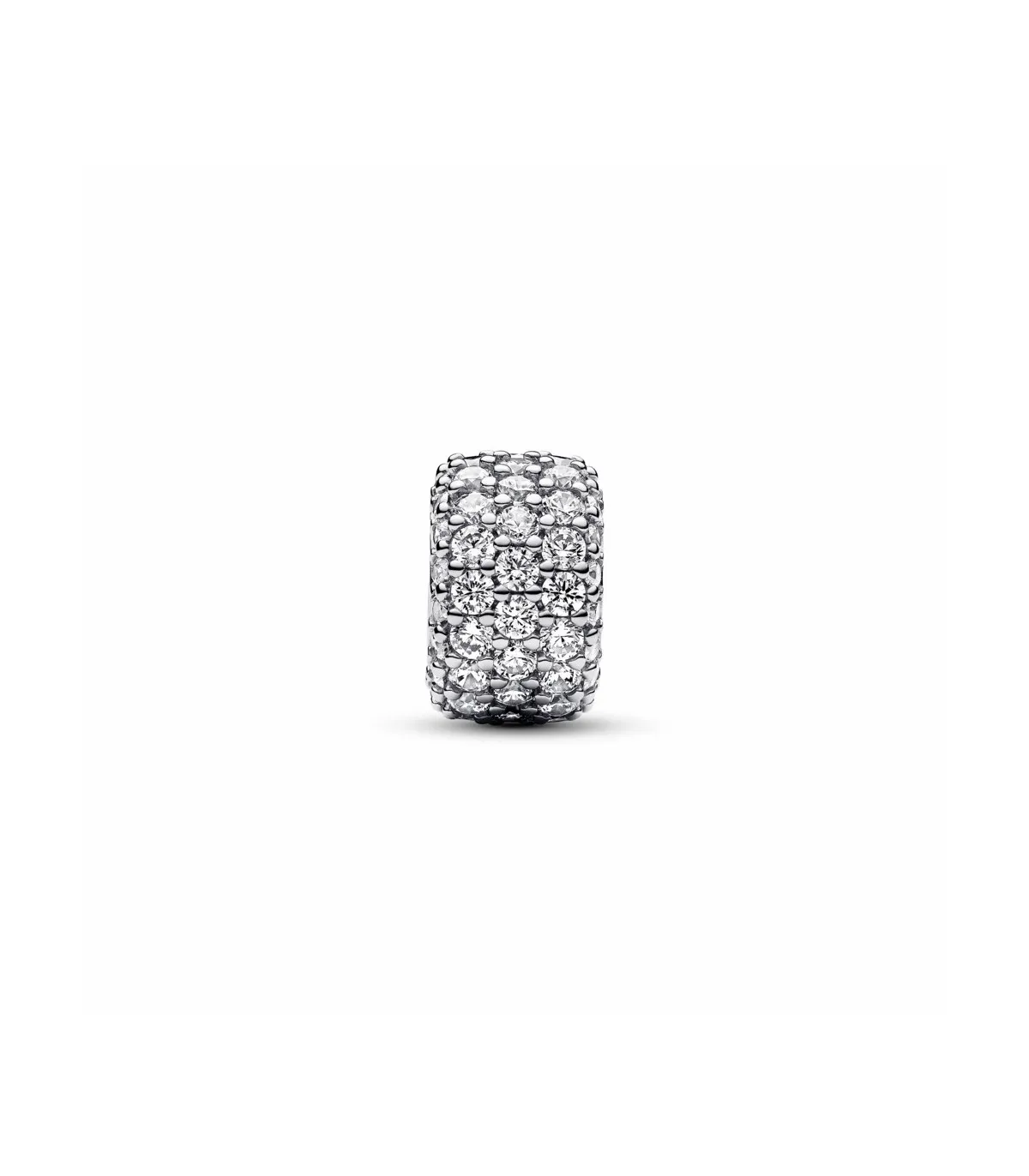 CHARM PANDORA DE TRIPLE HILERA CON PAVé BRILLANTE  792820C01