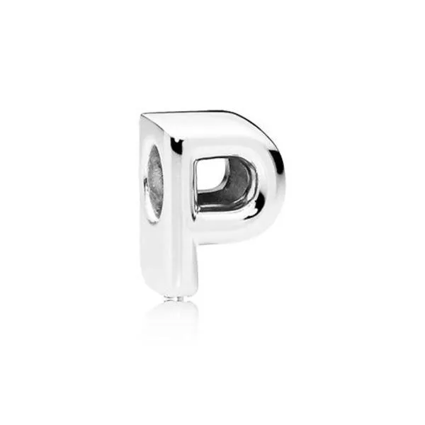 charm pandora letra p