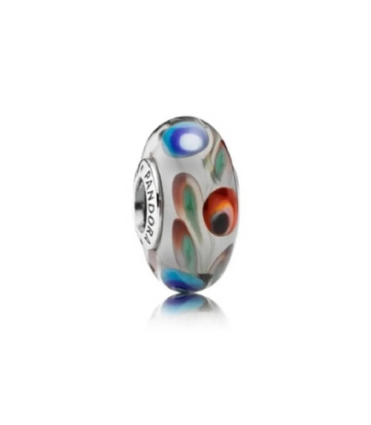CHARM PANDORA MURANO PAVO REAL  791614