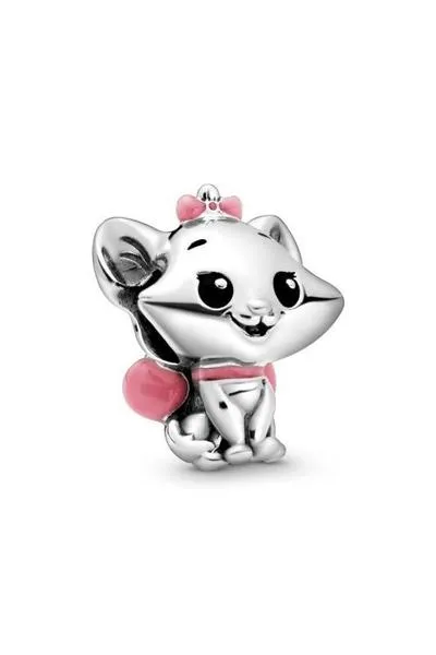 charm pandora  plata gato los aristogatos