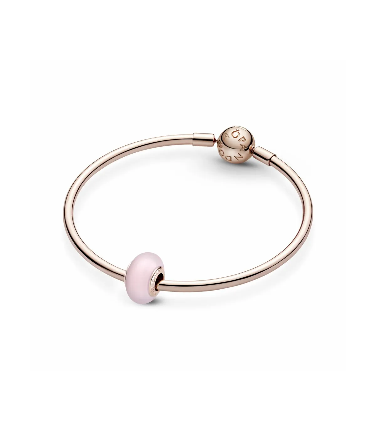 CHARM PANDORA ROSE CRISTAL MURANO ROSE MATE  789421C00