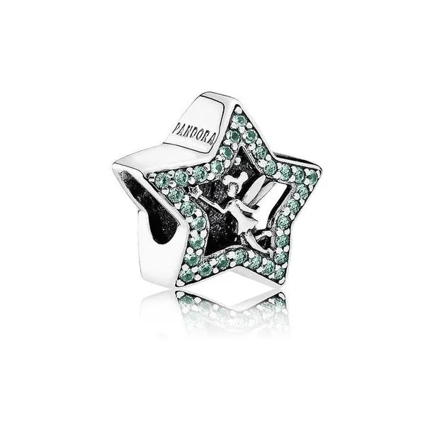 charm pandora signo acuario con estrellas 