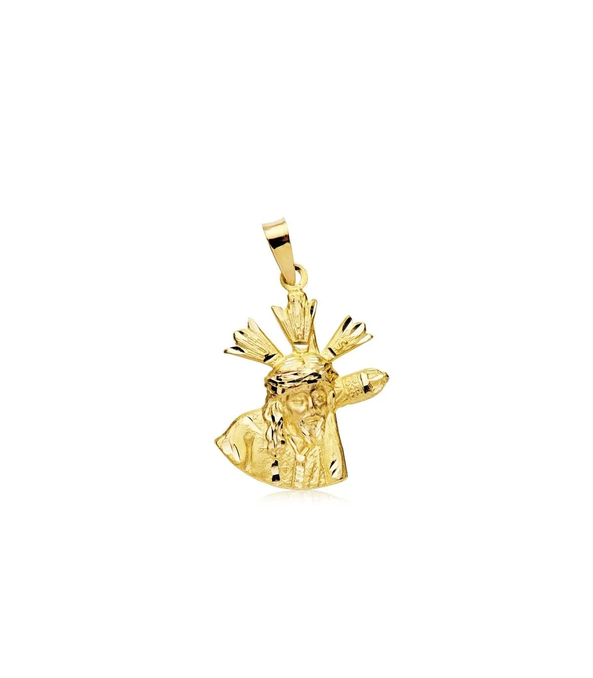 Christ du Grand Pouvoir Silhouette Or 18K 21mm