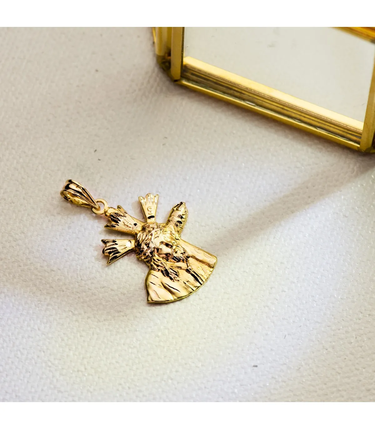 Christ du Grand Pouvoir Silhouette Or 18K 21mm