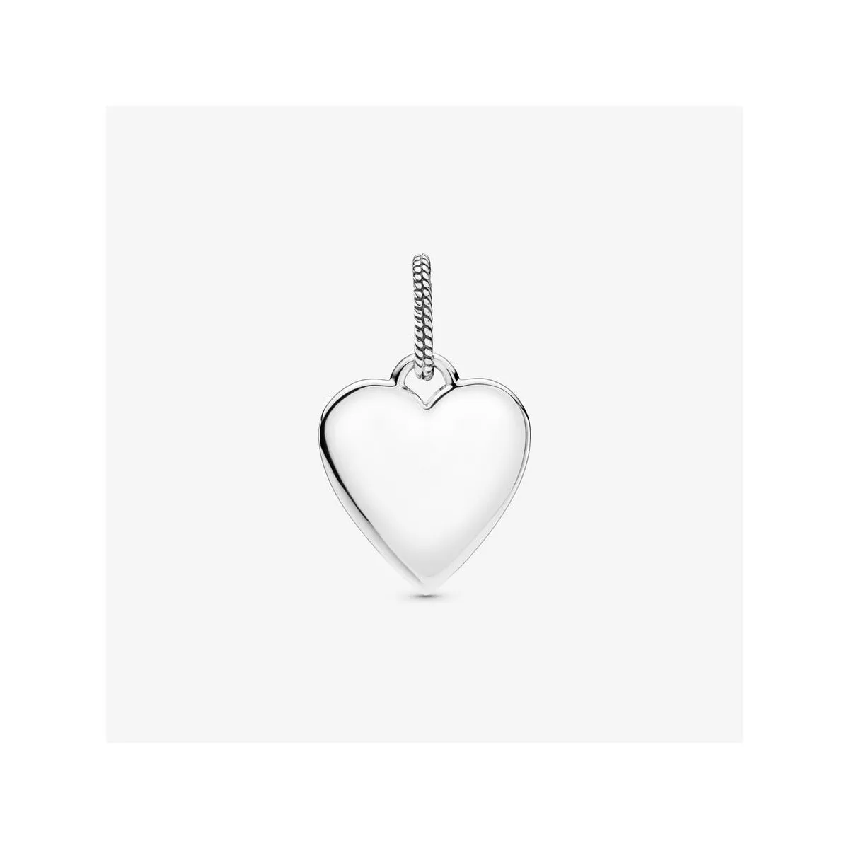 COLGANTE ETIQUETA CORAZóN PARA GRABAR  PANDORA