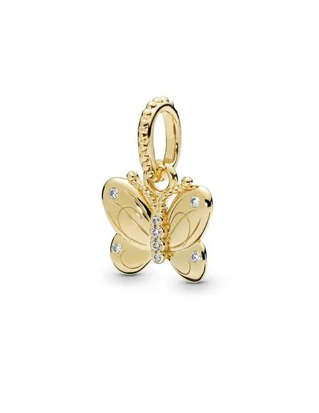 colgante pandora shine mariposa decorativa