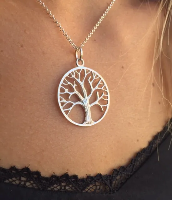 Colgante Árbol de la Vida Grande