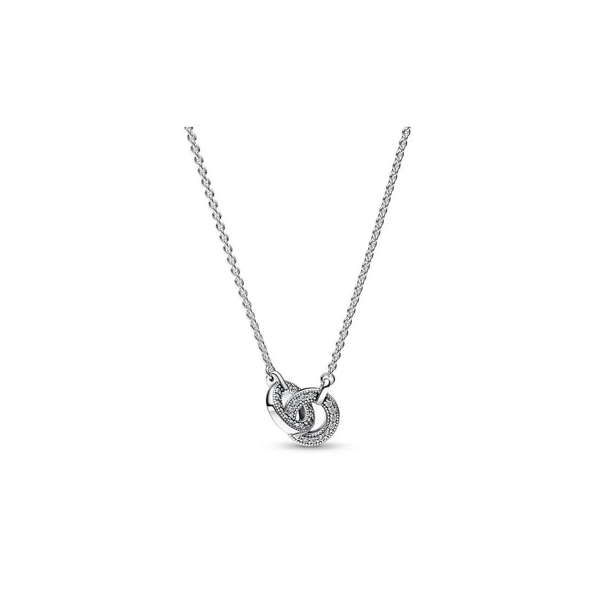 COLLAR PAVé ENTRELAZADO PANDORA SIGNATURE  PANDORA