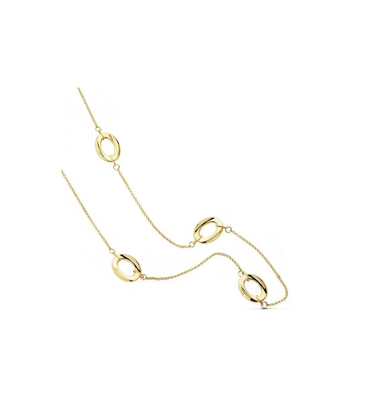 Collier or jaune 18k Madame