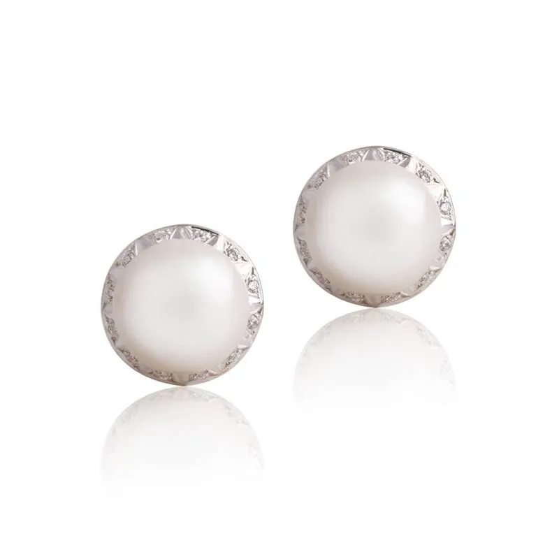 Conjunto "Eternity" Oro 18k P. Cultivada