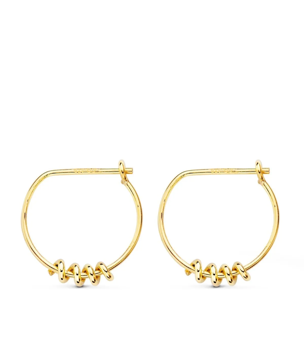 Créoles Twist Or Jaune 18K