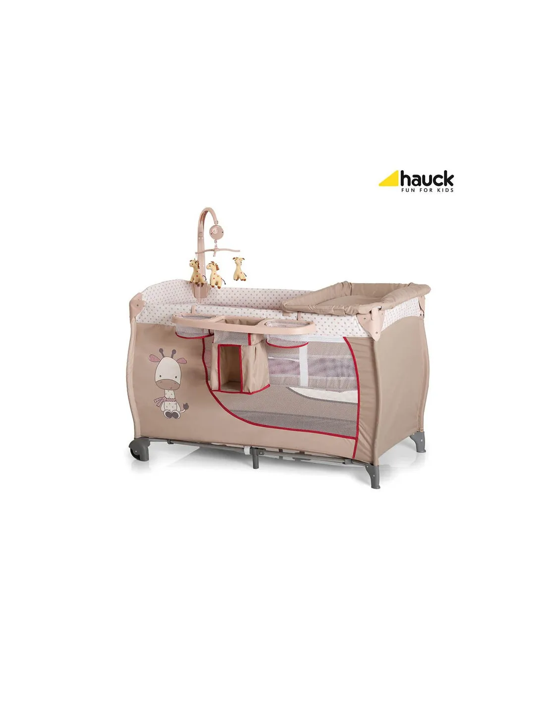 Cuna de viaje Babycenter Giraffe de Hauck