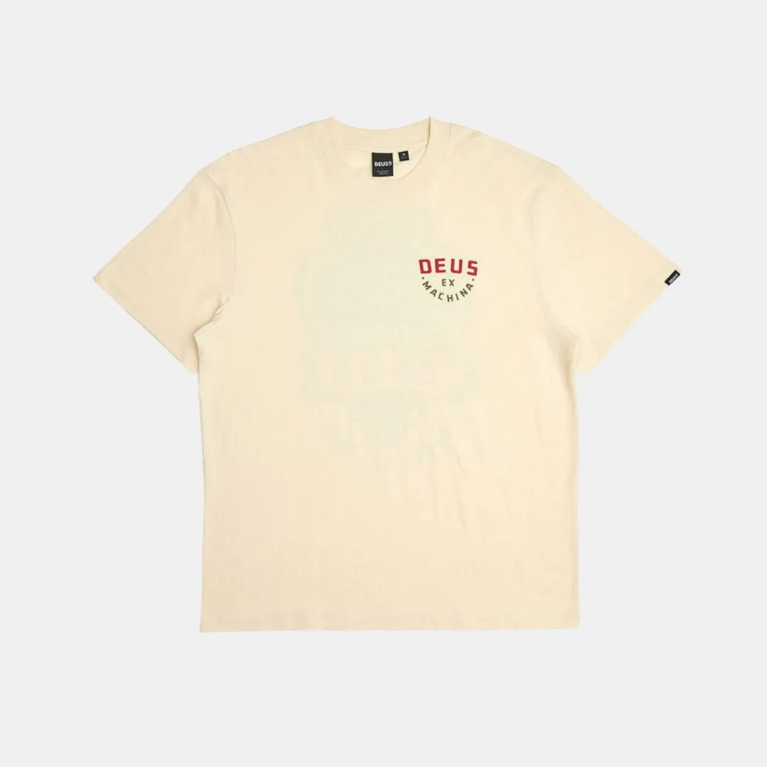 Deus Ex Machina Out Door Tee Dirty White