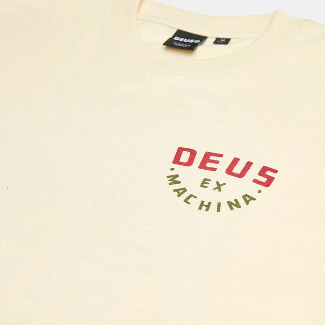 Deus Ex Machina Out Door Tee Dirty White