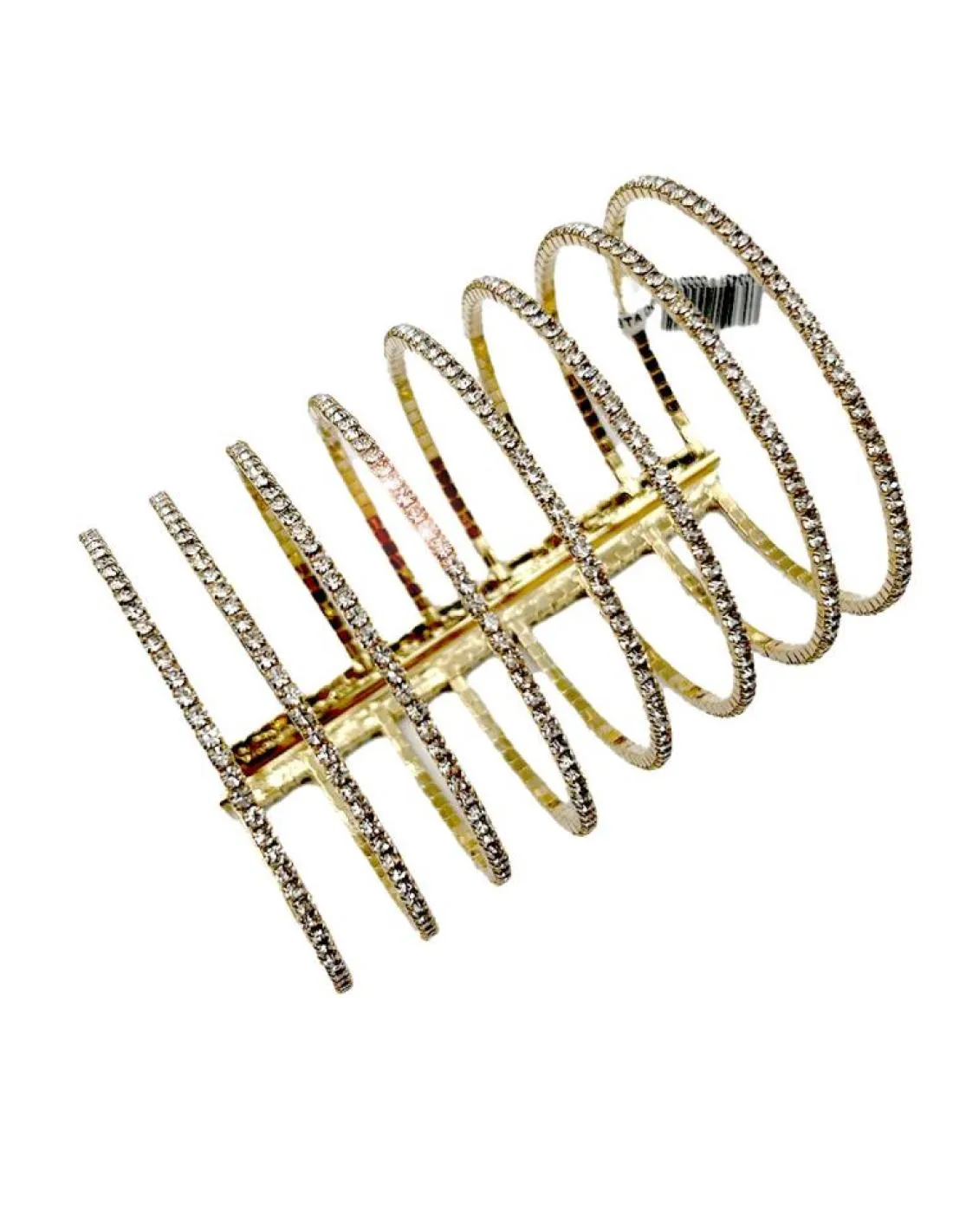 ESTILOSAS PULSERAS DE FIESTA DORADAS ALTO BRILLO PARA BODAS