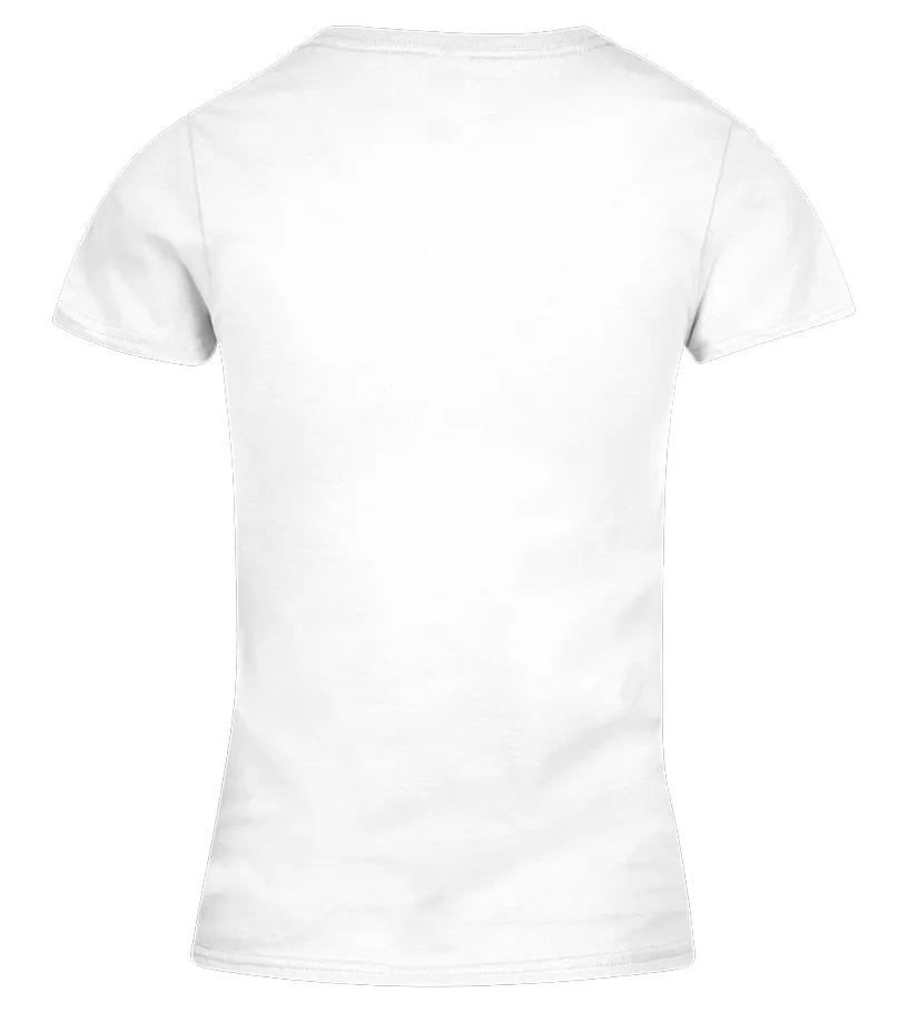 femme chanceuse Camiseta cuello pico Mujer