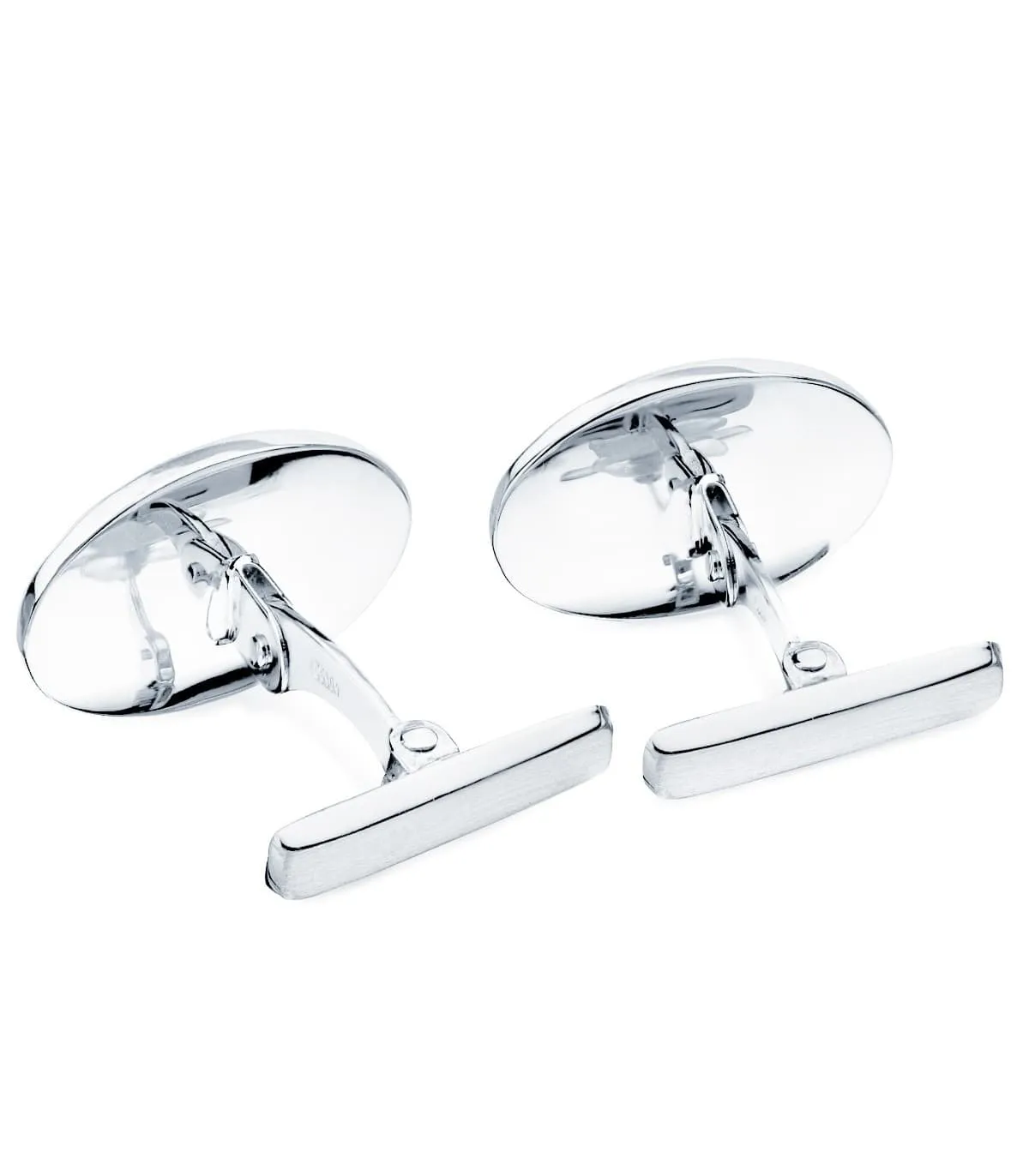 Gemelos Henri Oro Blanco 18K