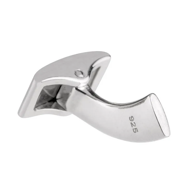 Gemelos insignia psicología en Plata de Ley
