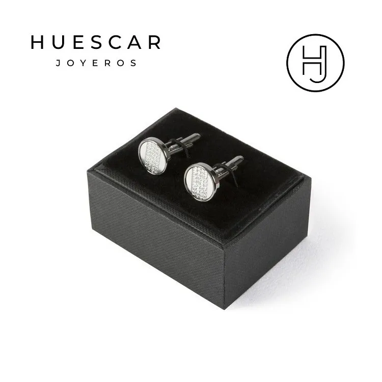 Gemelos insignia psicología en Plata de Ley