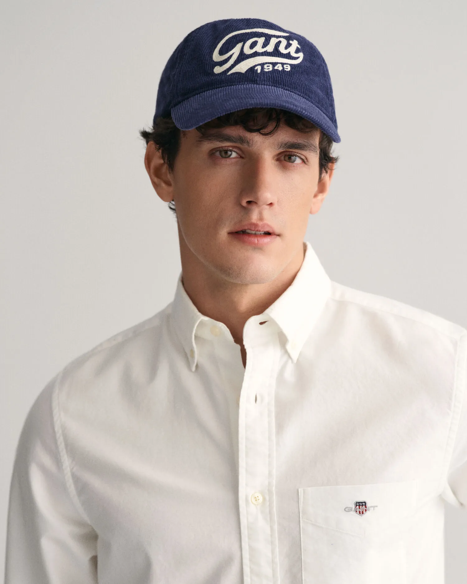 Gorra de pana lavada Graphic
