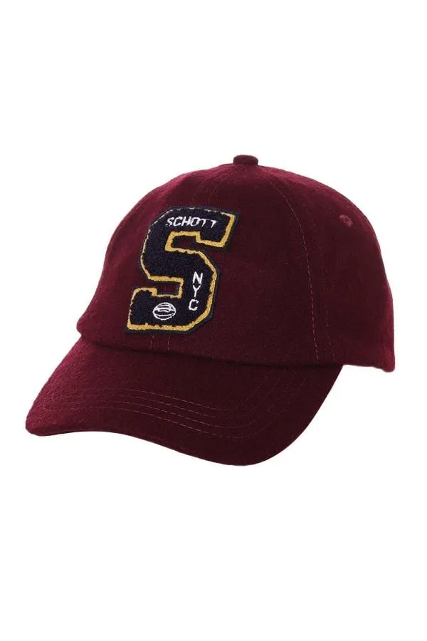 Gorra Hombre Schott Capramon Burgundy