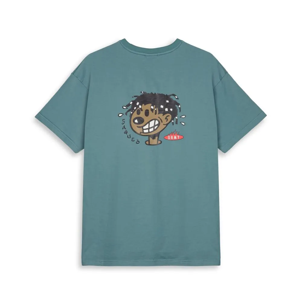 Grimey Voodoo Child Regular Tee Light Blue