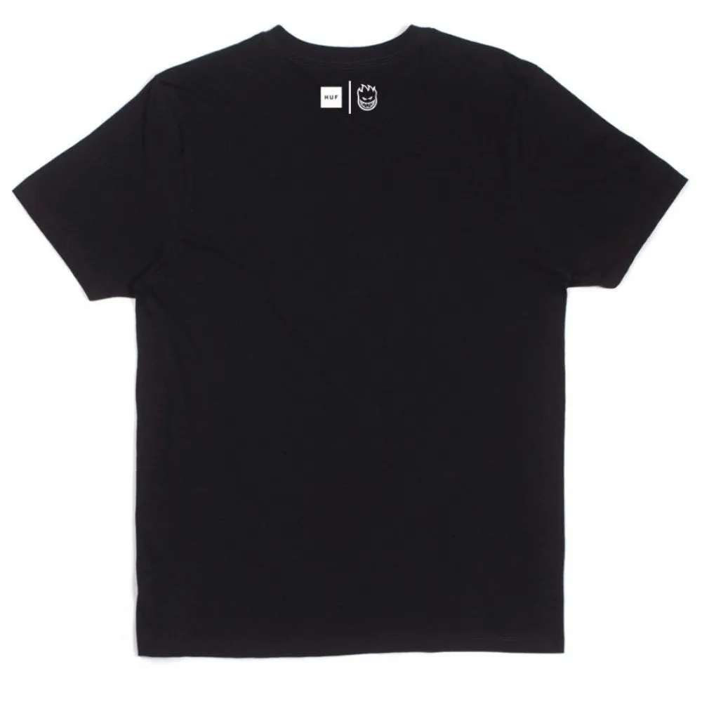 HUF X SPITFIRE BOX LOGO TEE