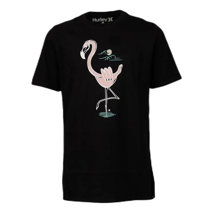 Hurley Shaka Flam Tee Black