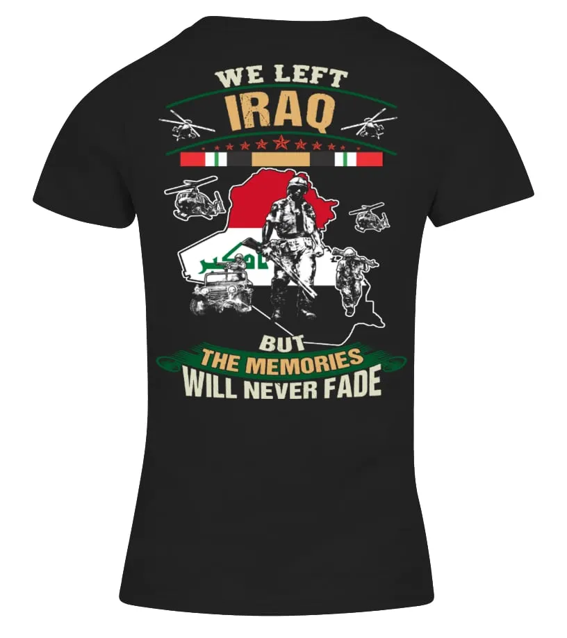 IRAQ VETERAN Camiseta cuello pico Mujer