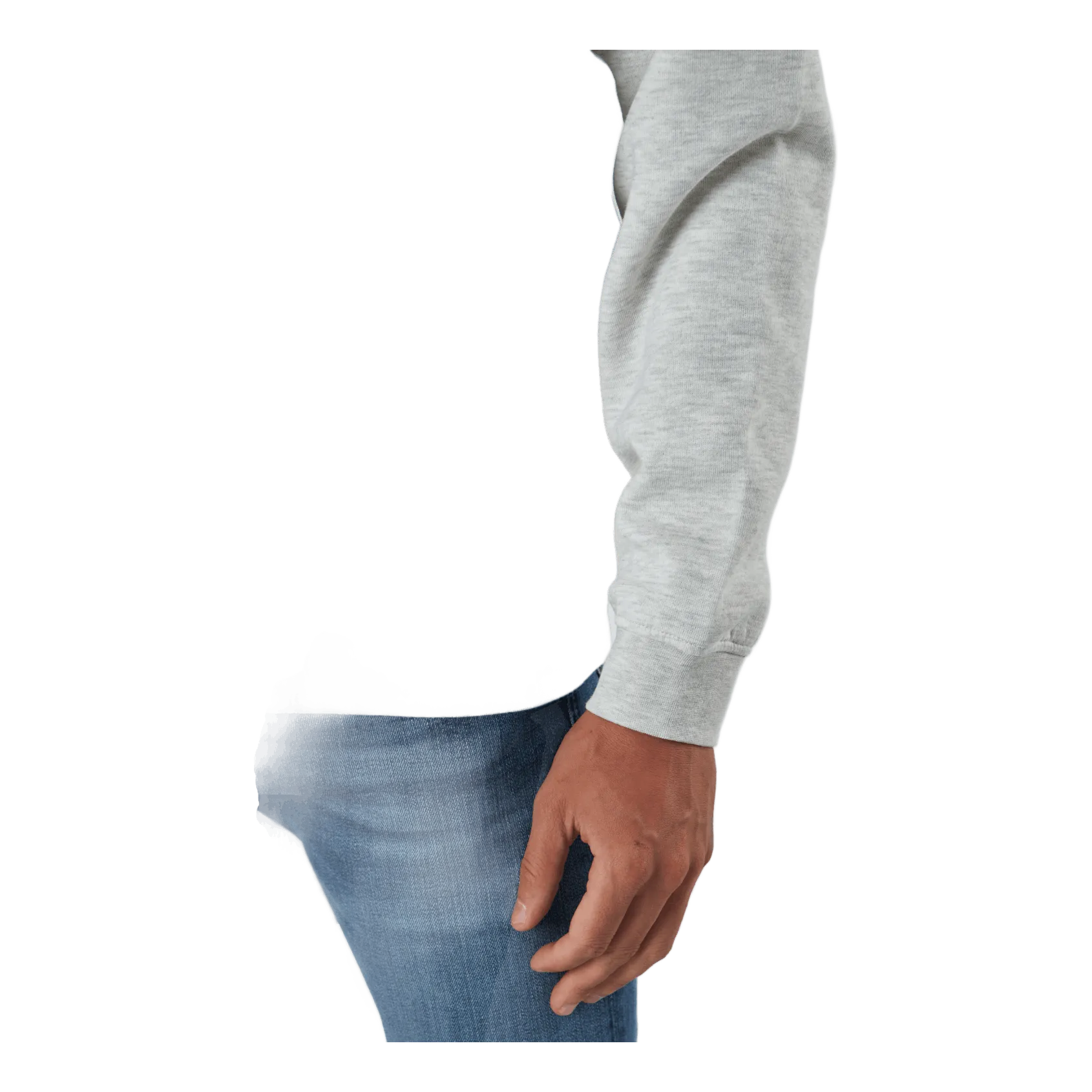 Jack & Jones Jorbrink Sweat Crew Neck White Melange