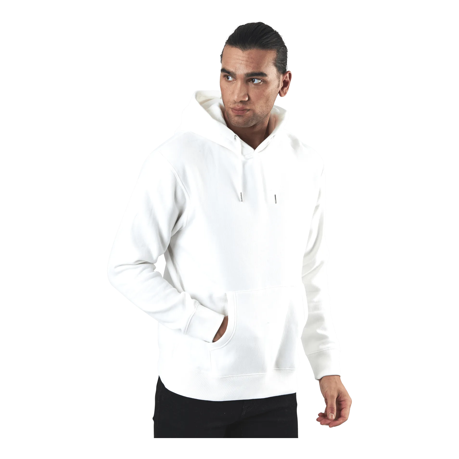 Jack & Jones Soft Sweat Hood White
