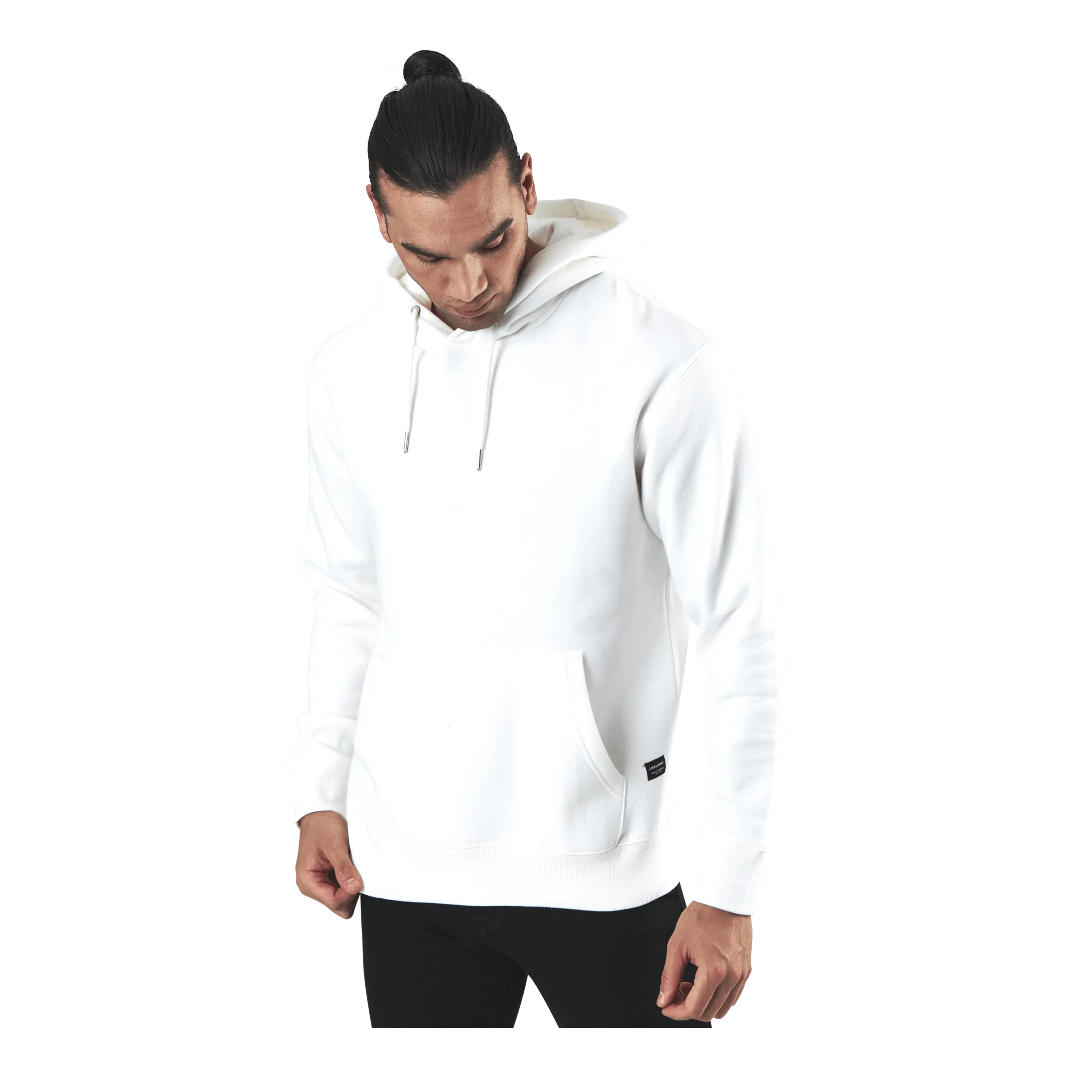 Jack & Jones Soft Sweat Hood White