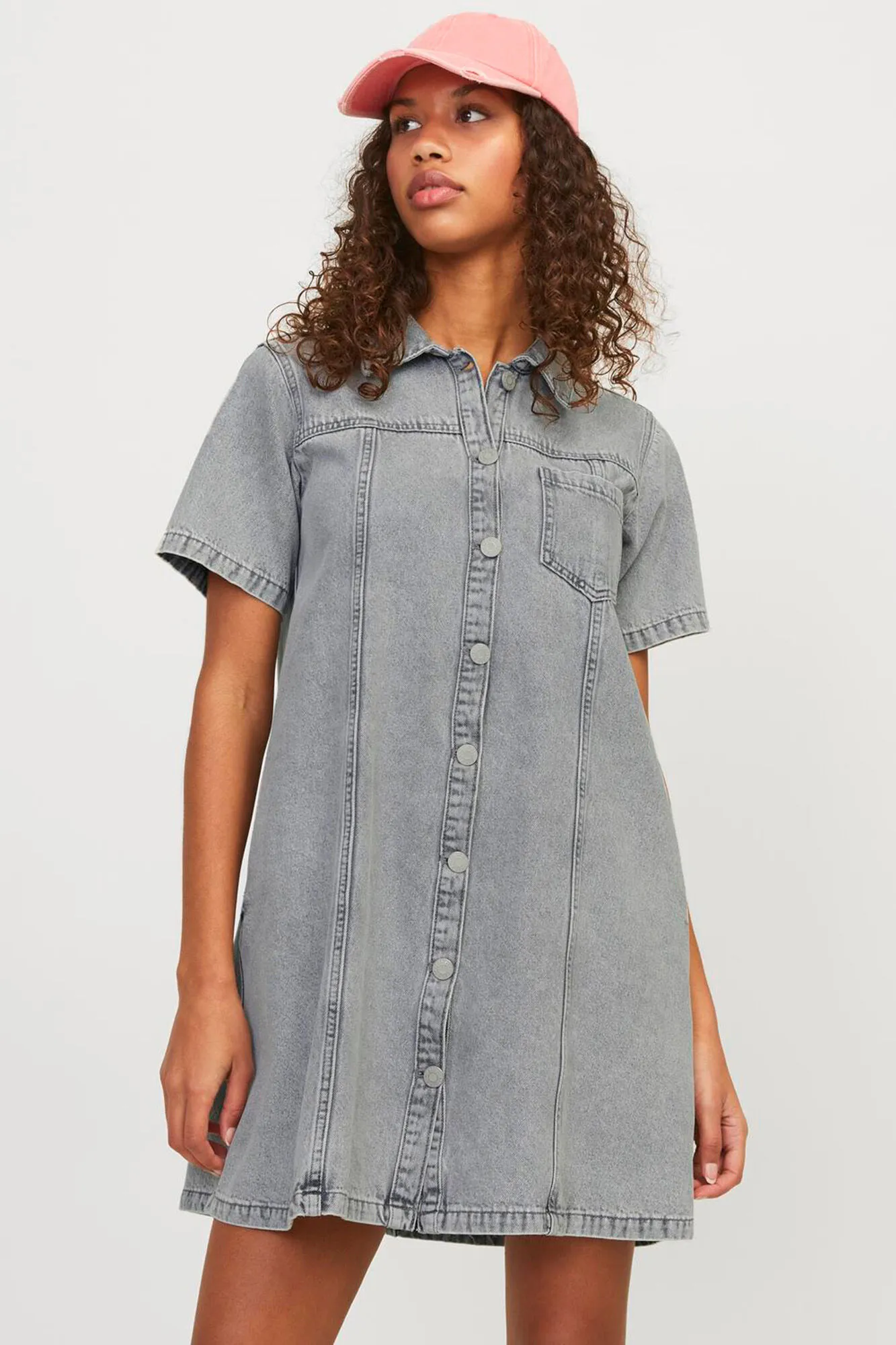 Jack & Jones Vestido vaquero corto
