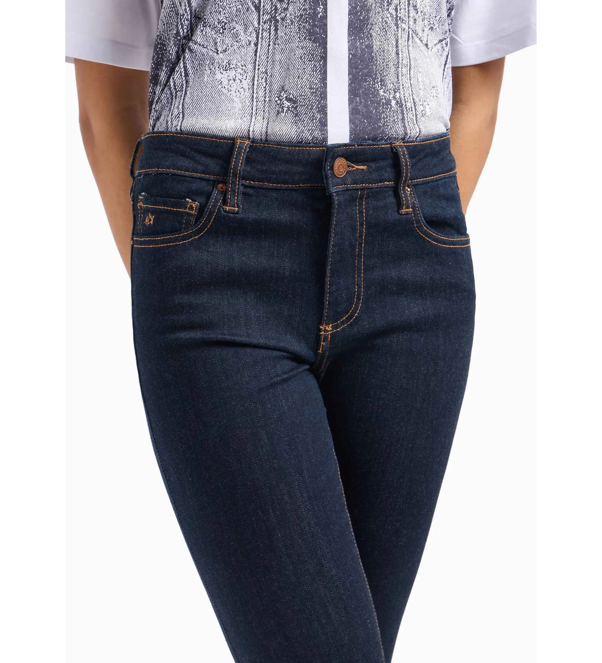 Jeans acampanados azul