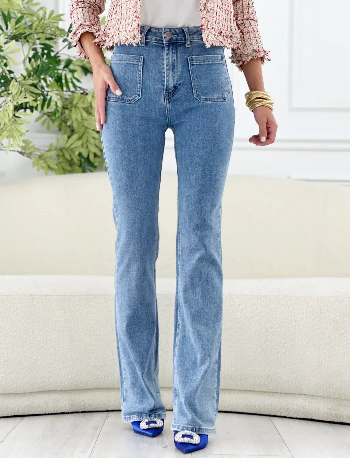 Jeans claro pocket