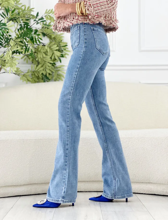 Jeans claro pocket