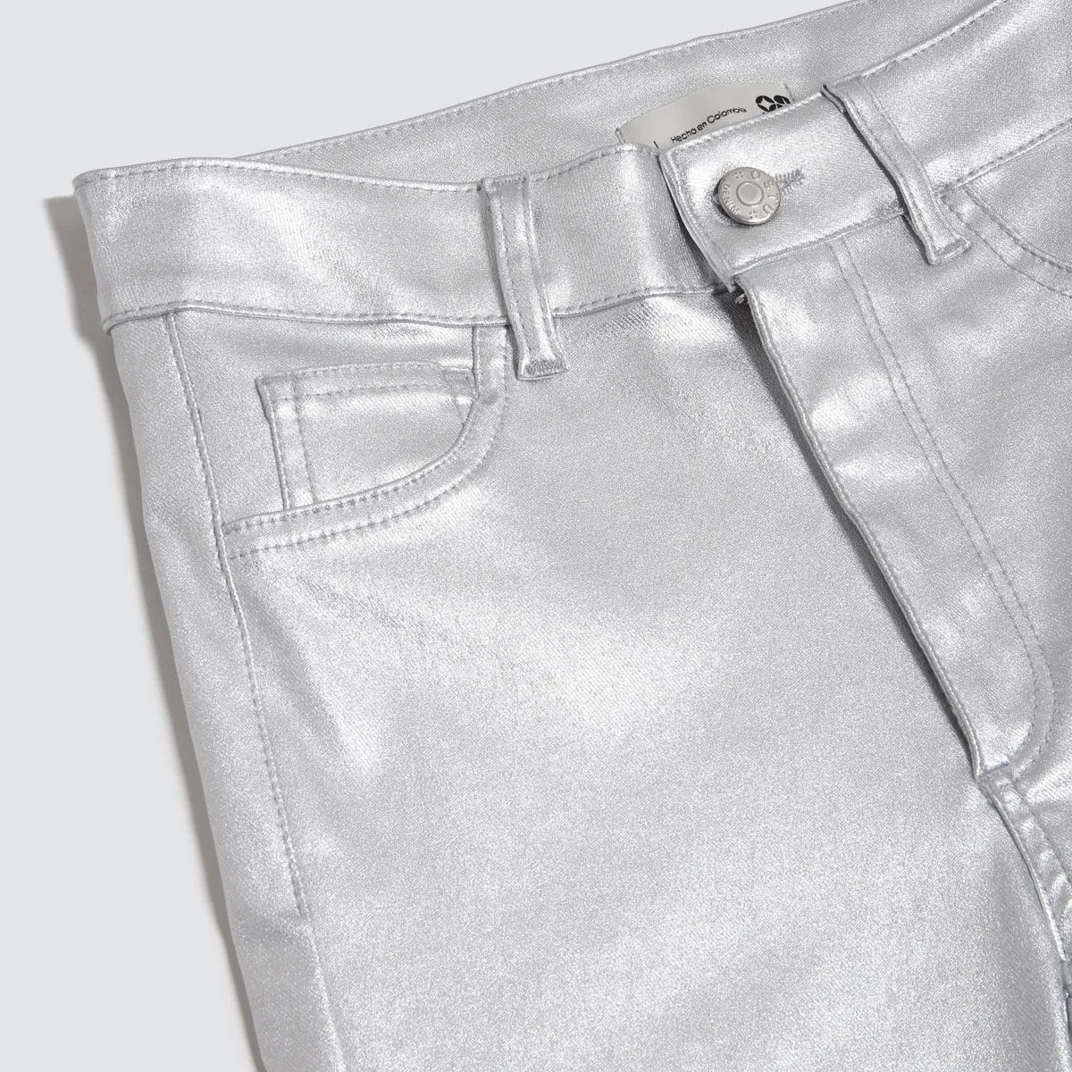 Jeans Skinny Metalizado