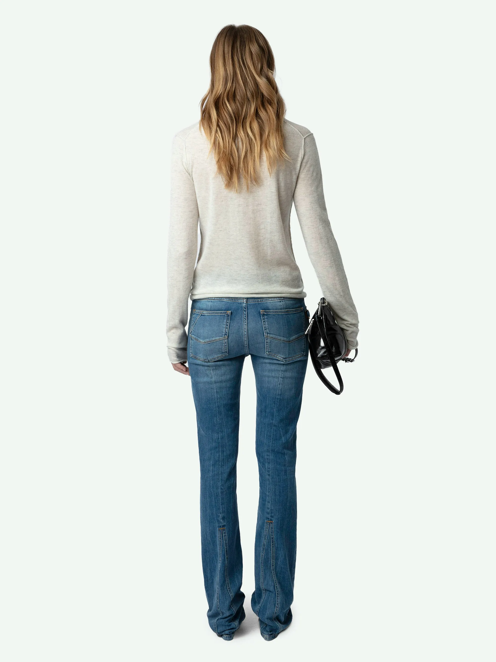 Jersey Sally con Strass 100% Cachemira