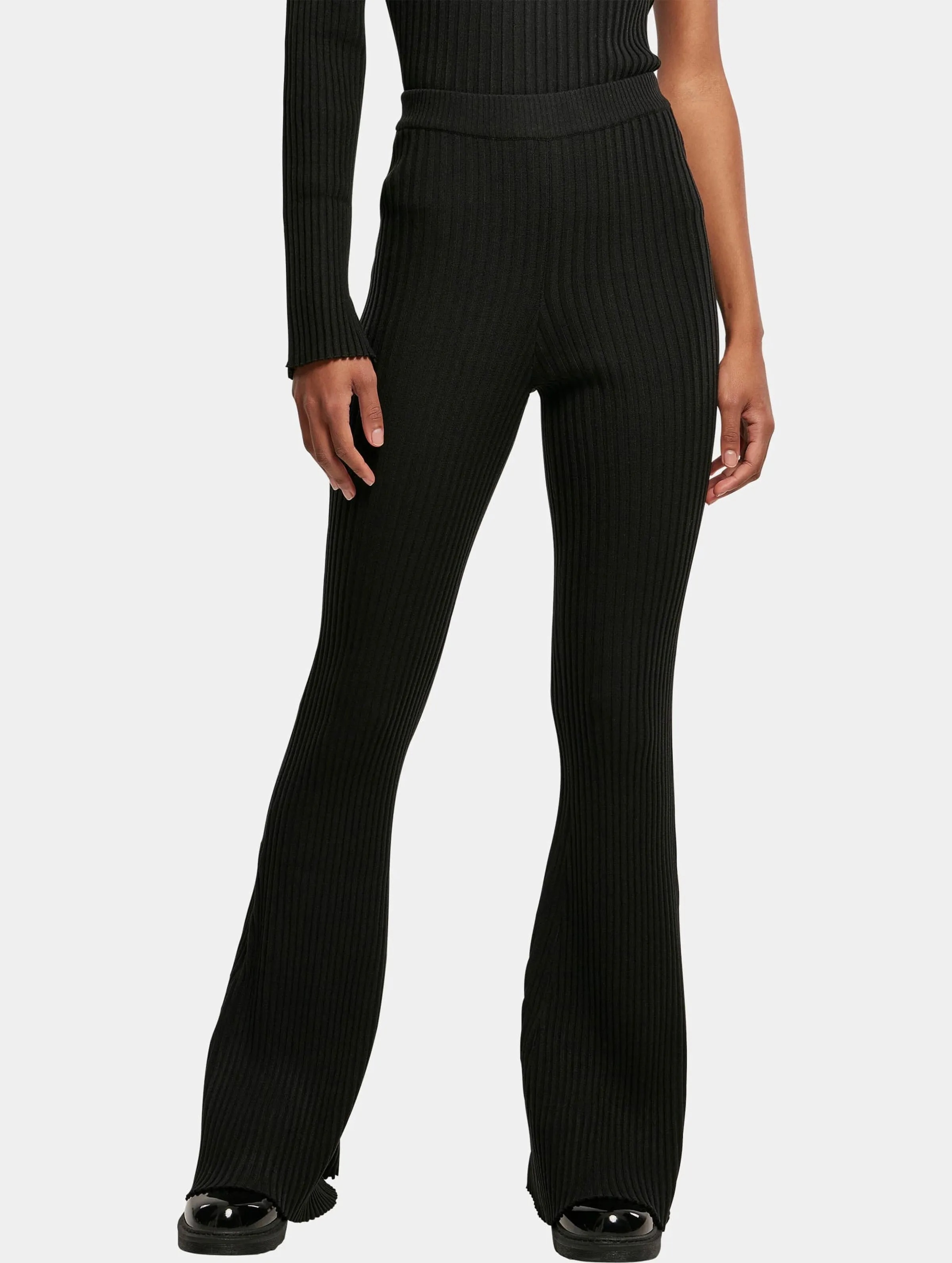 Ladies Flared Rib Knit 