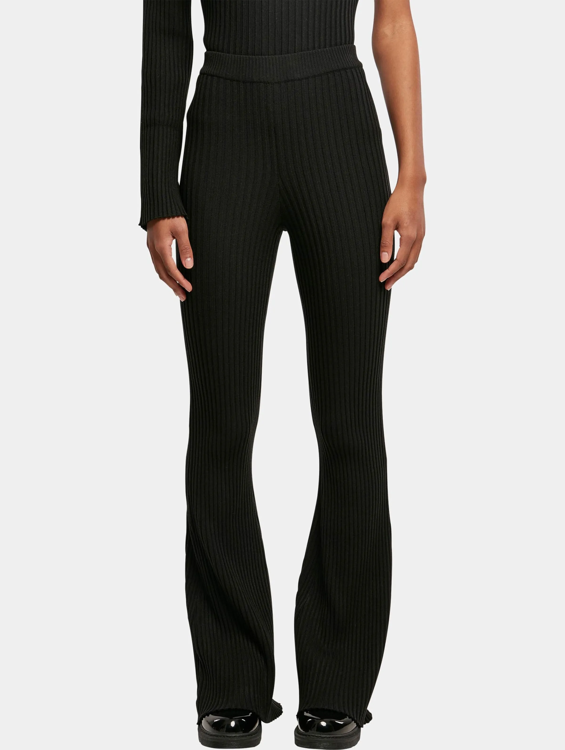 Ladies Flared Rib Knit 