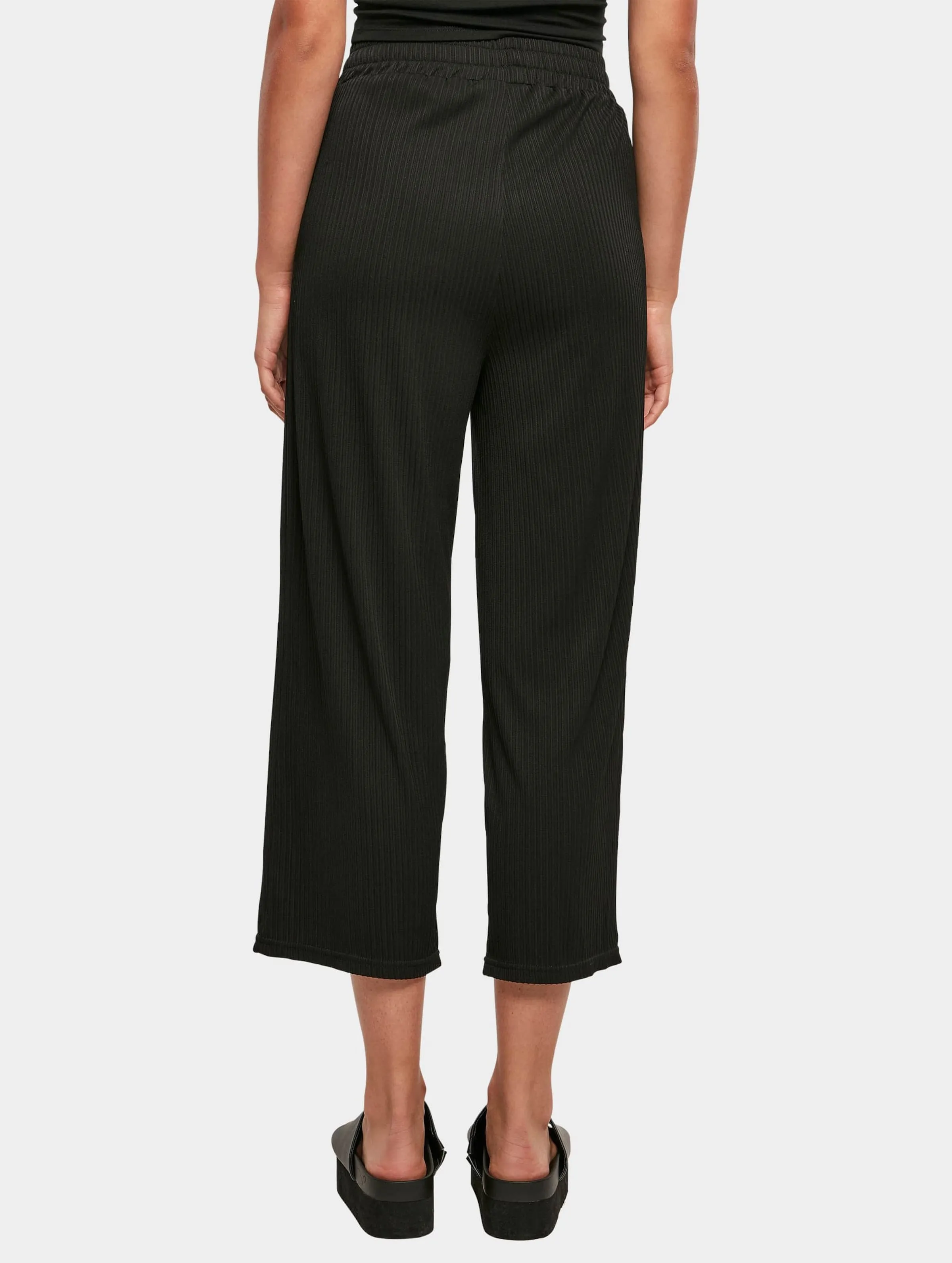 Ladies Straight Leg Rib Interlock 
