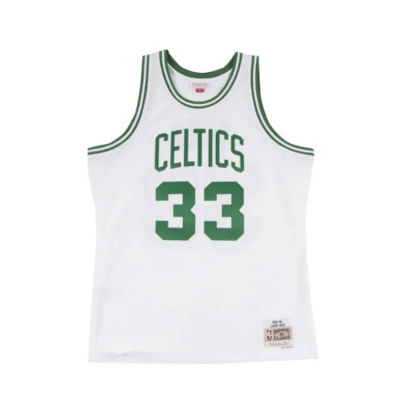 LARRY BIRD BOSTON CELTICS WHITE HARDWOOD CLASSIC