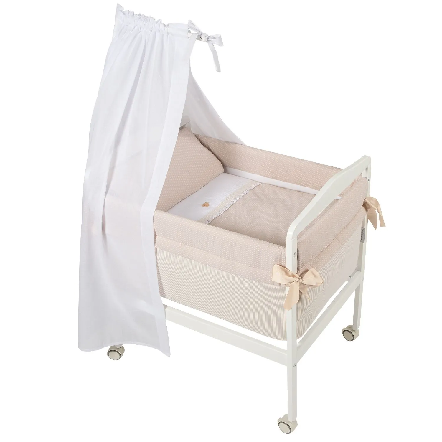 MINICUNA CUADRADA CON DOSEL 161 VENECIA 413 10 B/L