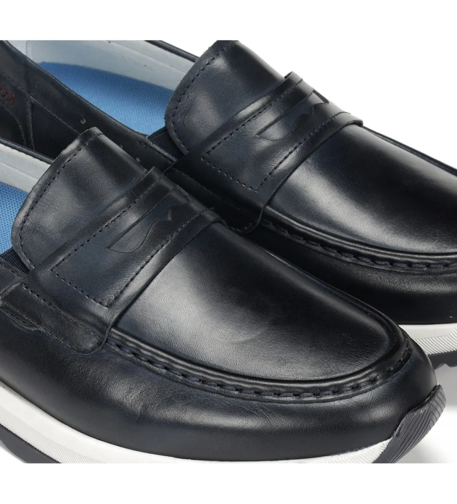 Mocasines Piel Enzo marino