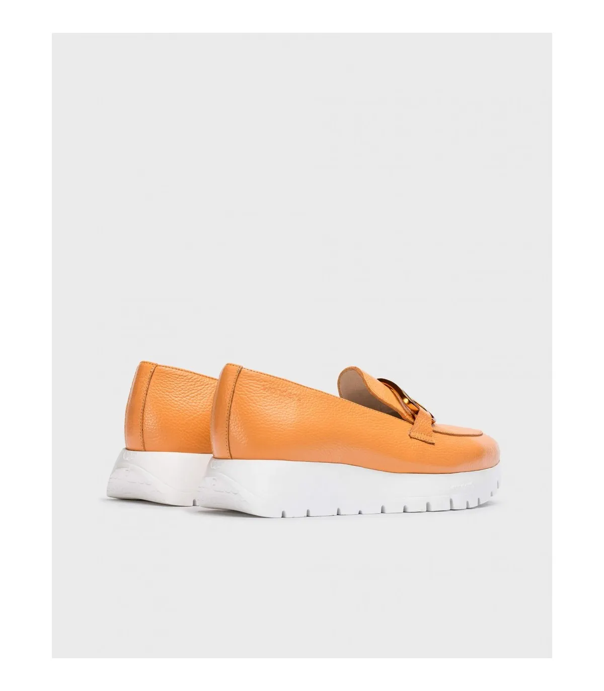 Mocasines Sidney naranja Rojo