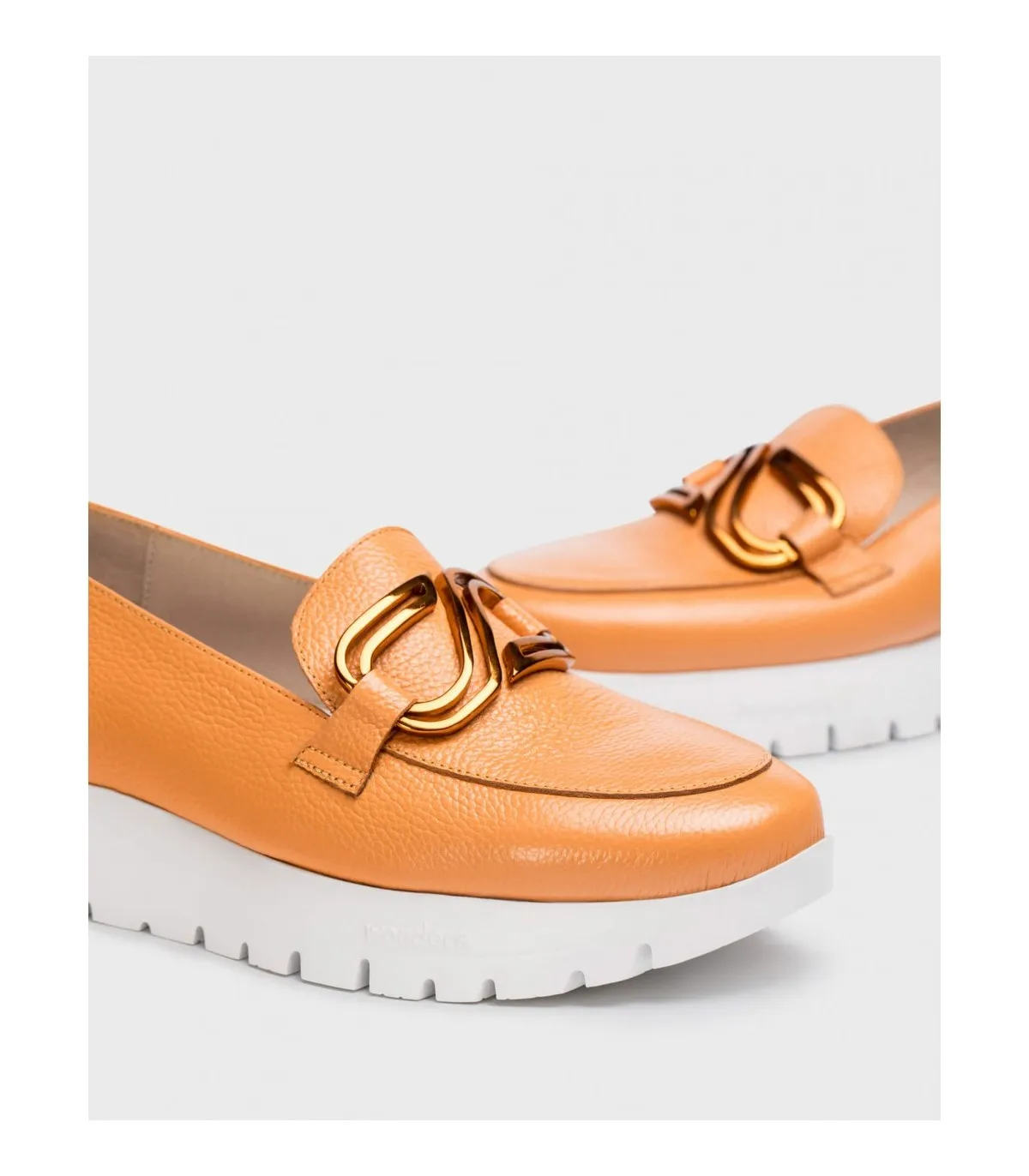 Mocasines Sidney naranja Rojo