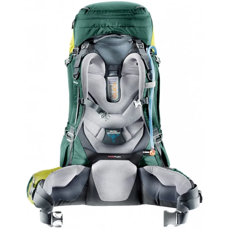 Mochila de trekking Deuter Aircontact 75 + 10 (azul)