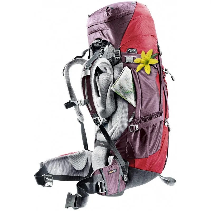 Mochila de trekking Deuter Aircontact 75 + 10 (azul)