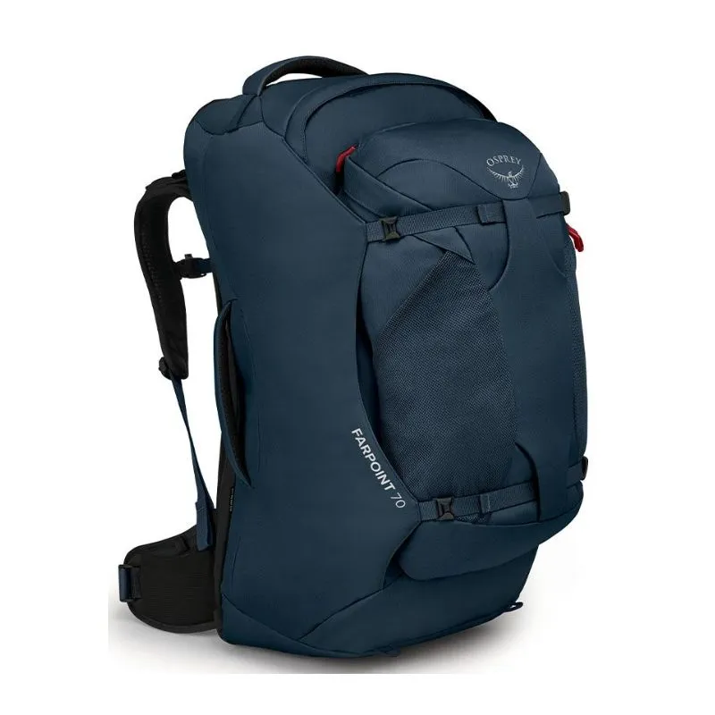 Mochila de viaje Osprey Farpoint 70 (Muted Space Blue) Hombre